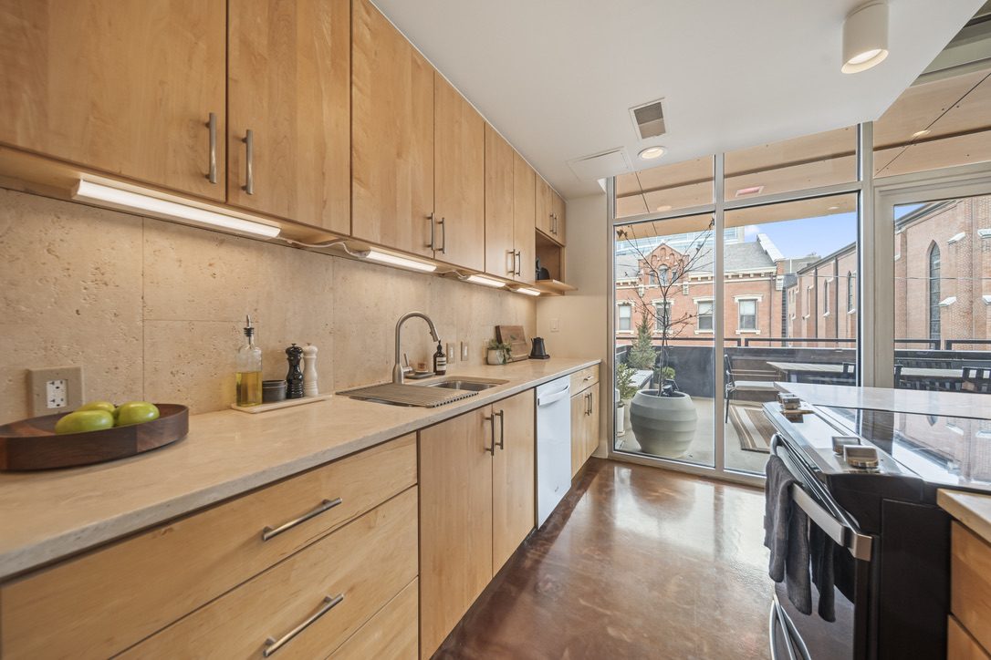 Bright, updated kitchen in a recently listed Central Ohio home